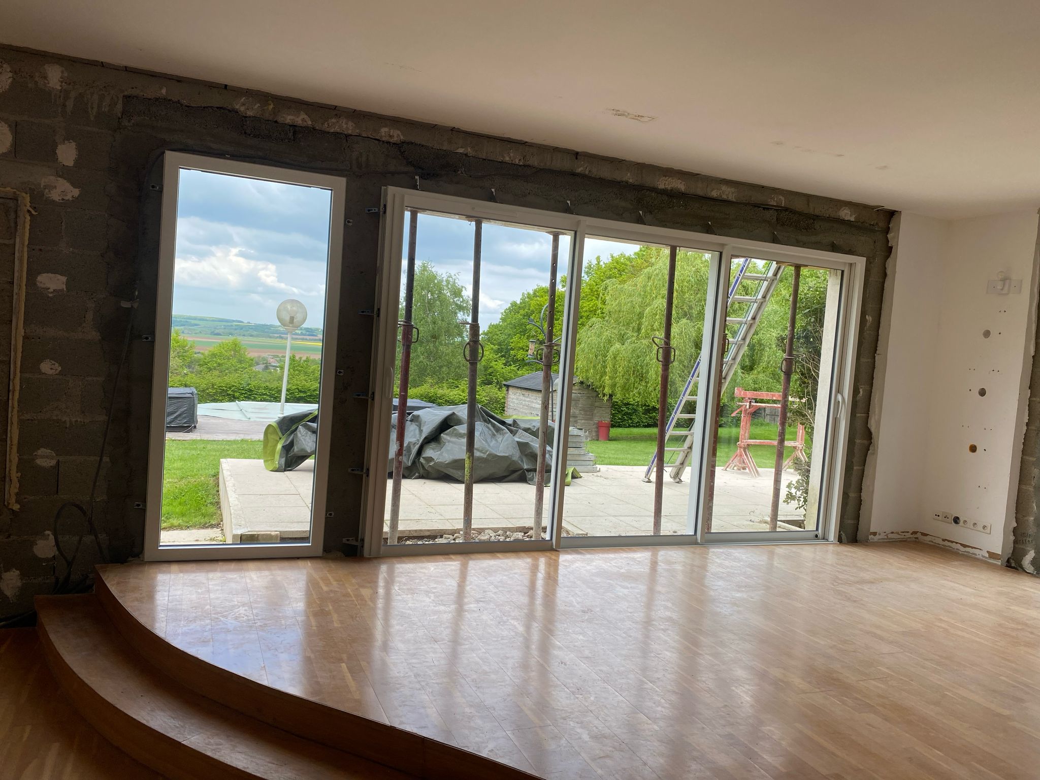 Coulissant aluminium sur Lignieres
